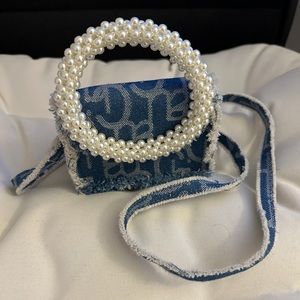 Laurence and Chico mini Jacquard Bag